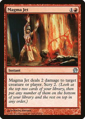 Magma Jet card from Theros