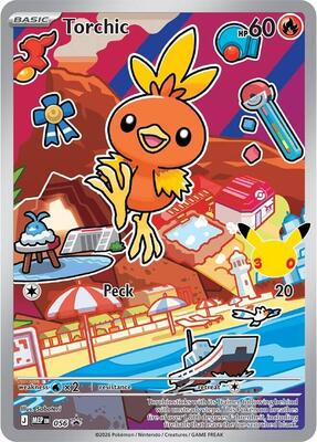 Torchic -  056 card from ME: Mega Evolution Promo