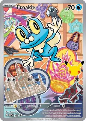 Froakie -  060 card from ME: Mega Evolution Promo