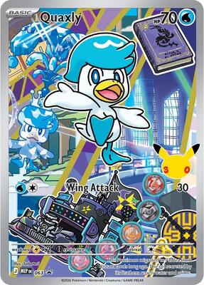 Quaxly -  063 card from ME: Mega Evolution Promo