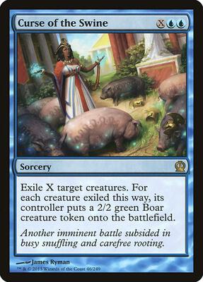 Curse of the Swine card from Theros