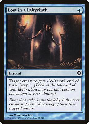 Lost in a Labyrinth card from Theros
