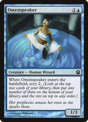 Omenspeaker card from Theros