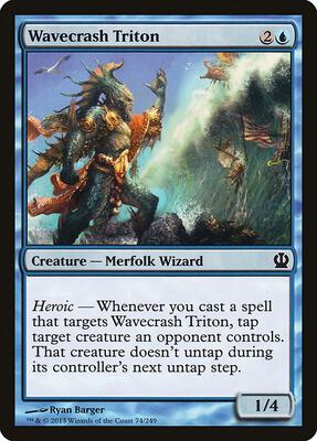 Wavecrash Triton card from Theros