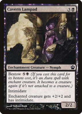 Cavern Lampad card from Theros