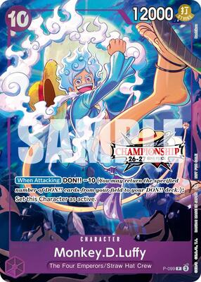 Monkey.D.Luffy (CS 26-27 Event Pack) card from One Piece Promotion Cards