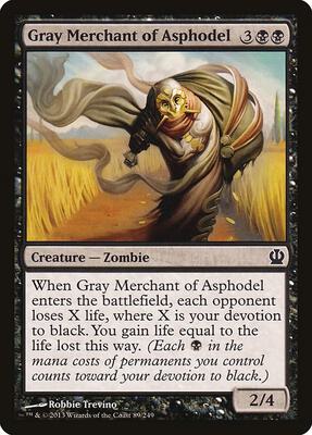 Gray Merchant of Asphodel card from Theros