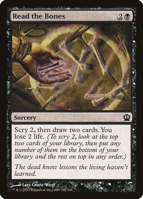 Read the Bones card from Theros