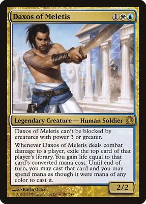 Daxos of Meletis card from Theros