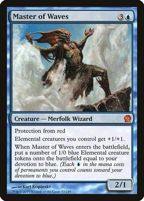 Master of Waves card from Theros