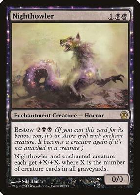 Nighthowler card from Theros