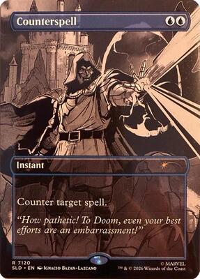 Counterspell (7120) card from Secret Lair Drop Series