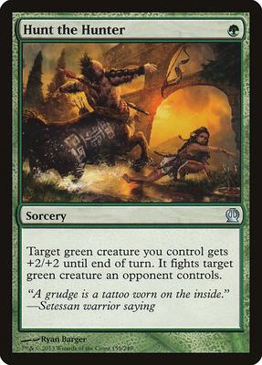 Hunt the Hunter card from Theros