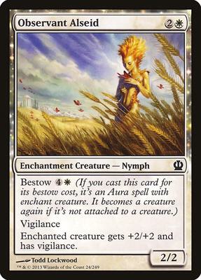 Observant Alseid card from Theros