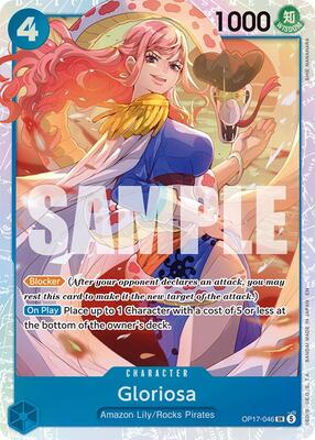 Gloriosa card from The World's Strongest Warriors