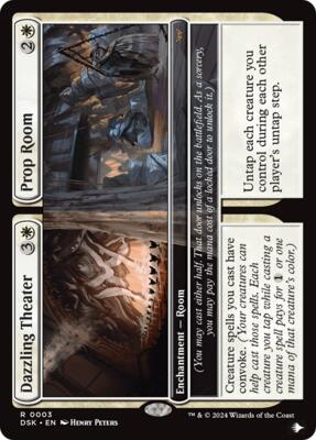 Dazzling Theater // Prop Room card from The List Reprints