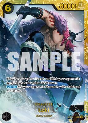 Loki card from The World's Strongest Warriors