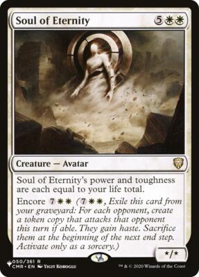 Soul of Eternity card from The List Reprints