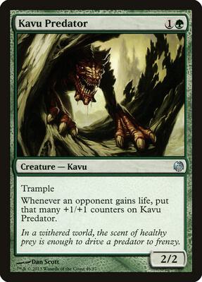 Kavu Predator card from Duel Decks: Heroes vs. Monsters