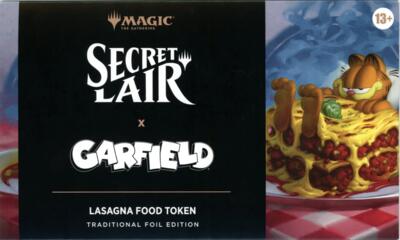 Secret Lair Drop: Secret Lair x Garfield - Lasagna Food Token - Traditional Foil Edition card from Secret Lair Drop Series