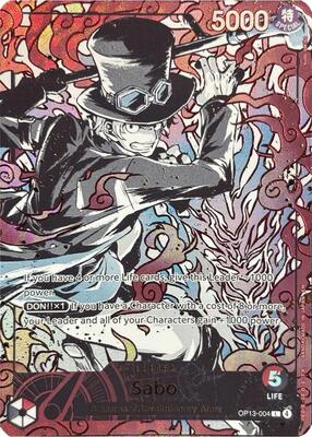 Sabo (English Version 3rd Anniversary Set) card from One Piece Promotion Cards