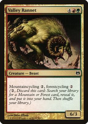 Valley Rannet card from Duel Decks: Heroes vs. Monsters