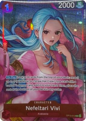 Nefeltari Vivi (Heroines Special Set) card from One Piece Promotion Cards