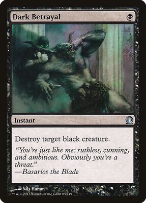Dark Betrayal card from Theros