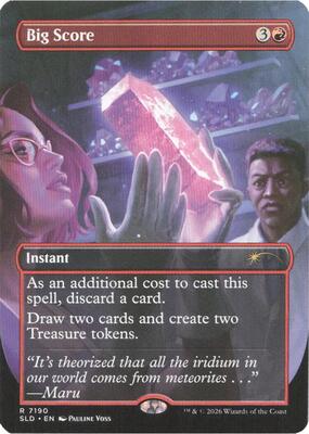 Big Score (7190) card from Secret Lair Drop Series