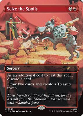 Seize the Spoils card from Secret Lair Drop Series