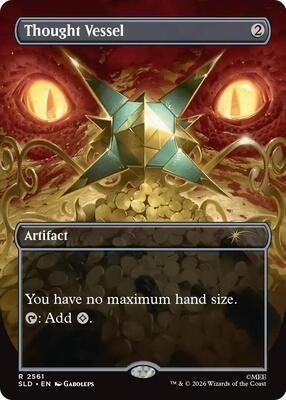 Thought Vessel (2561) card from Secret Lair Drop Series