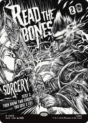 Read the Bones (2566) card from Secret Lair Drop Series