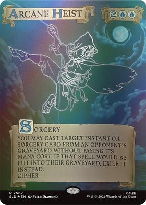 Arcane Heist (Out Of Sight Foil) card from Secret Lair Drop Series