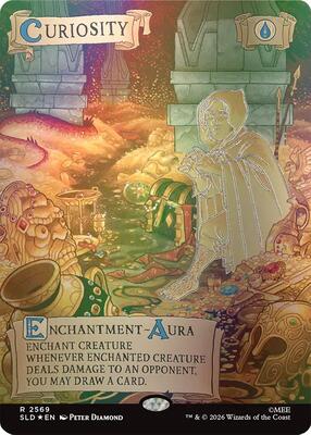 Curiosity (2569) (Out Of Sight Foil) card from Secret Lair Drop Series