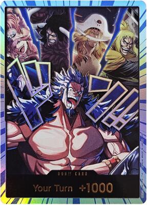 DON!! Card (Alternate Art) (Rocks) (Special Foil) card from The World's Strongest Warriors