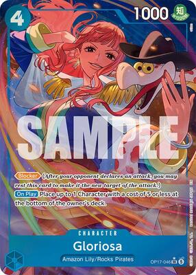 Gloriosa (Alternate Art) card from The World's Strongest Warriors