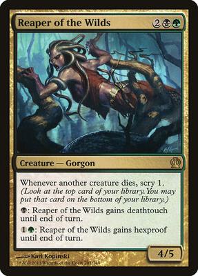 Reaper of the Wilds card from Theros