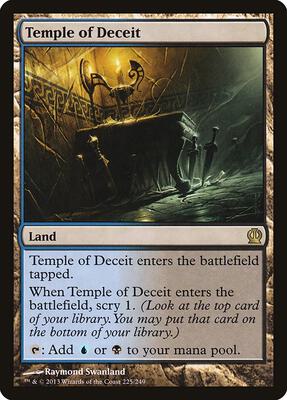 Temple of Deceit card from Theros
