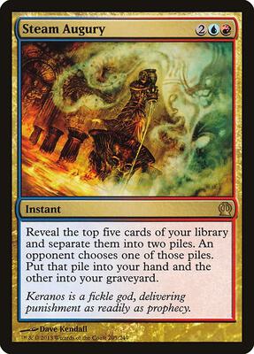 Steam Augury card from Theros