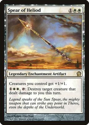 Spear of Heliod card from Theros