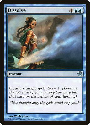 Dissolve card from Theros