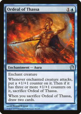 Ordeal of Thassa card from Theros