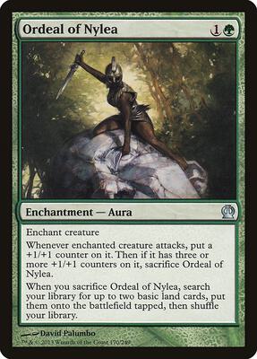 Ordeal of Nylea card from Theros