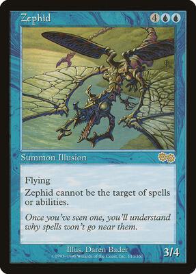 Zephid card from Urza's Saga