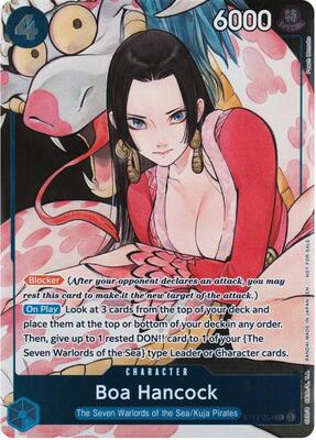Boa Hancock (Dash Pack 2025) card from One Piece Promotion Cards