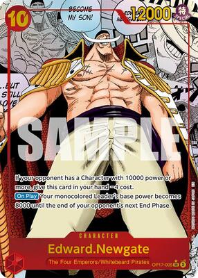 Edward.Newgate (005) (Manga) card from The World's Strongest Warriors