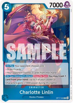 Charlotte Linlin (049) card from The World's Strongest Warriors