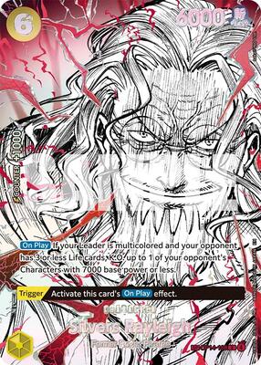 Silvers Rayleigh (OP14-108) (SP) card from The World's Strongest Warriors