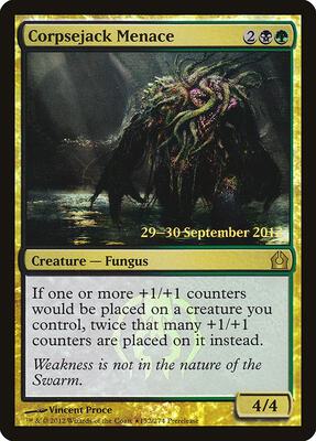 Corpsejack Menace card from Prerelease Cards