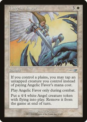 Angelic Favor card from Nemesis